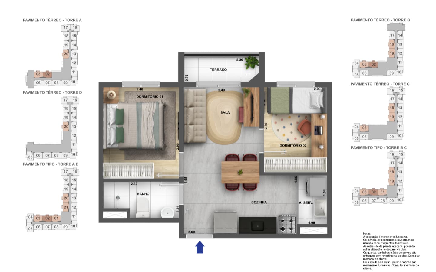 Planta B de Cidade Villa Lobos – Melodia