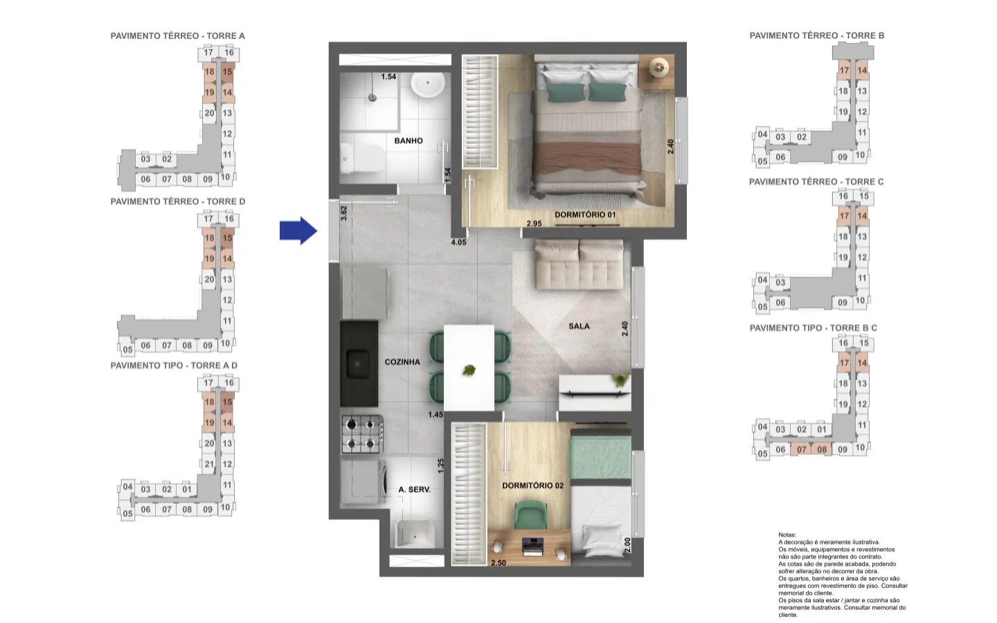 Planta C de Cidade Villa Lobos – Melodia