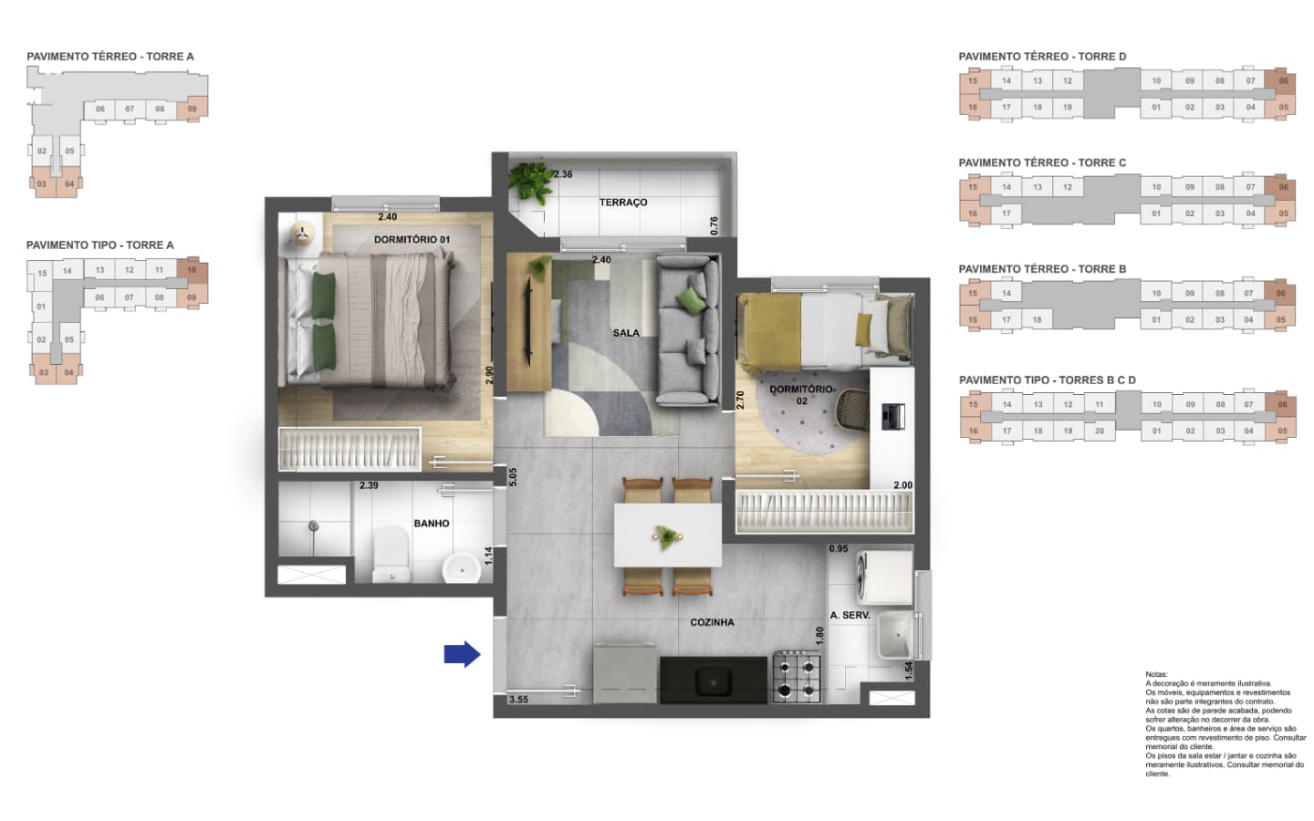 Planta C de Neo Sacomã