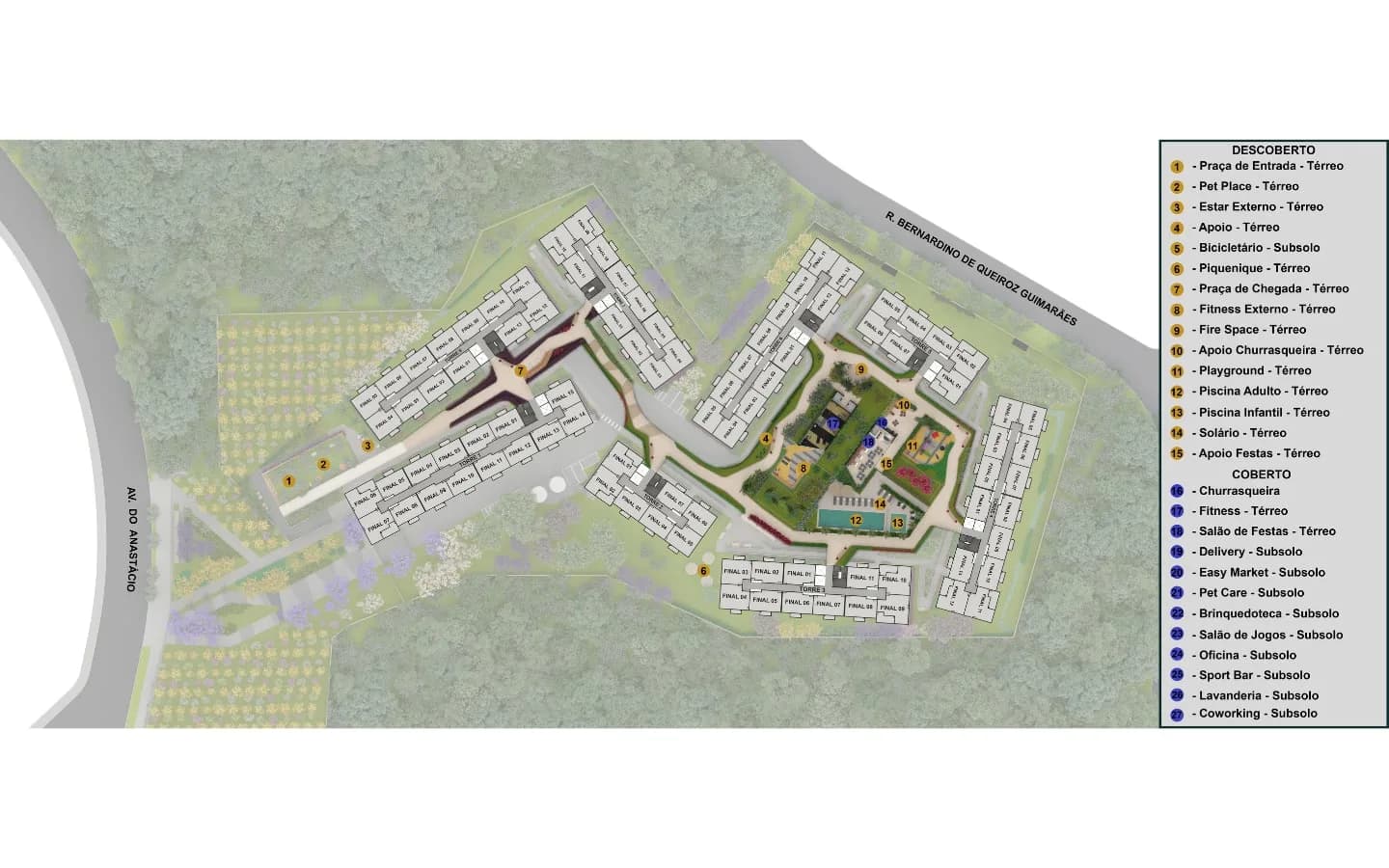 Planta EXT de 360° Park View
