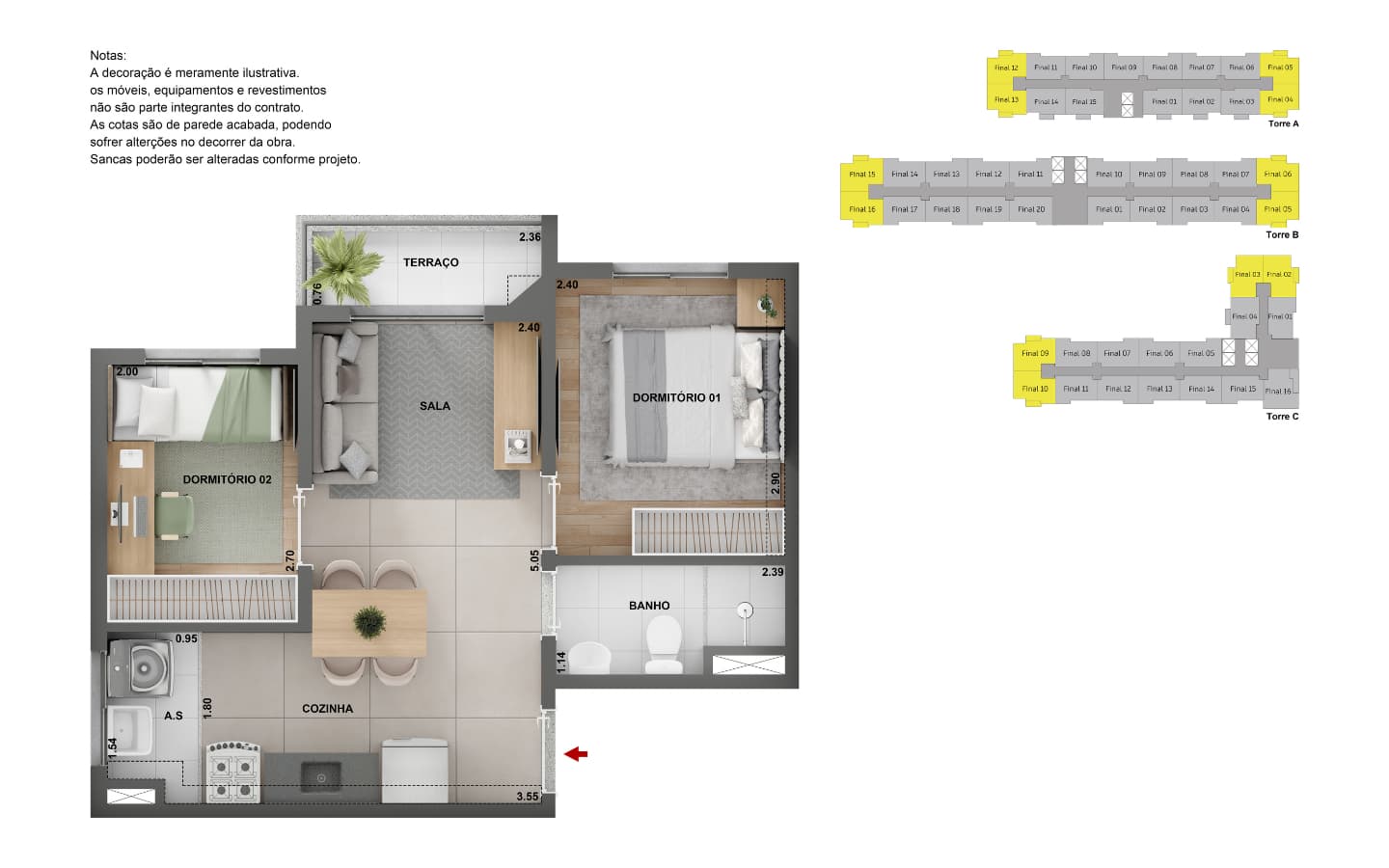 Planta D de Barra Funda 930