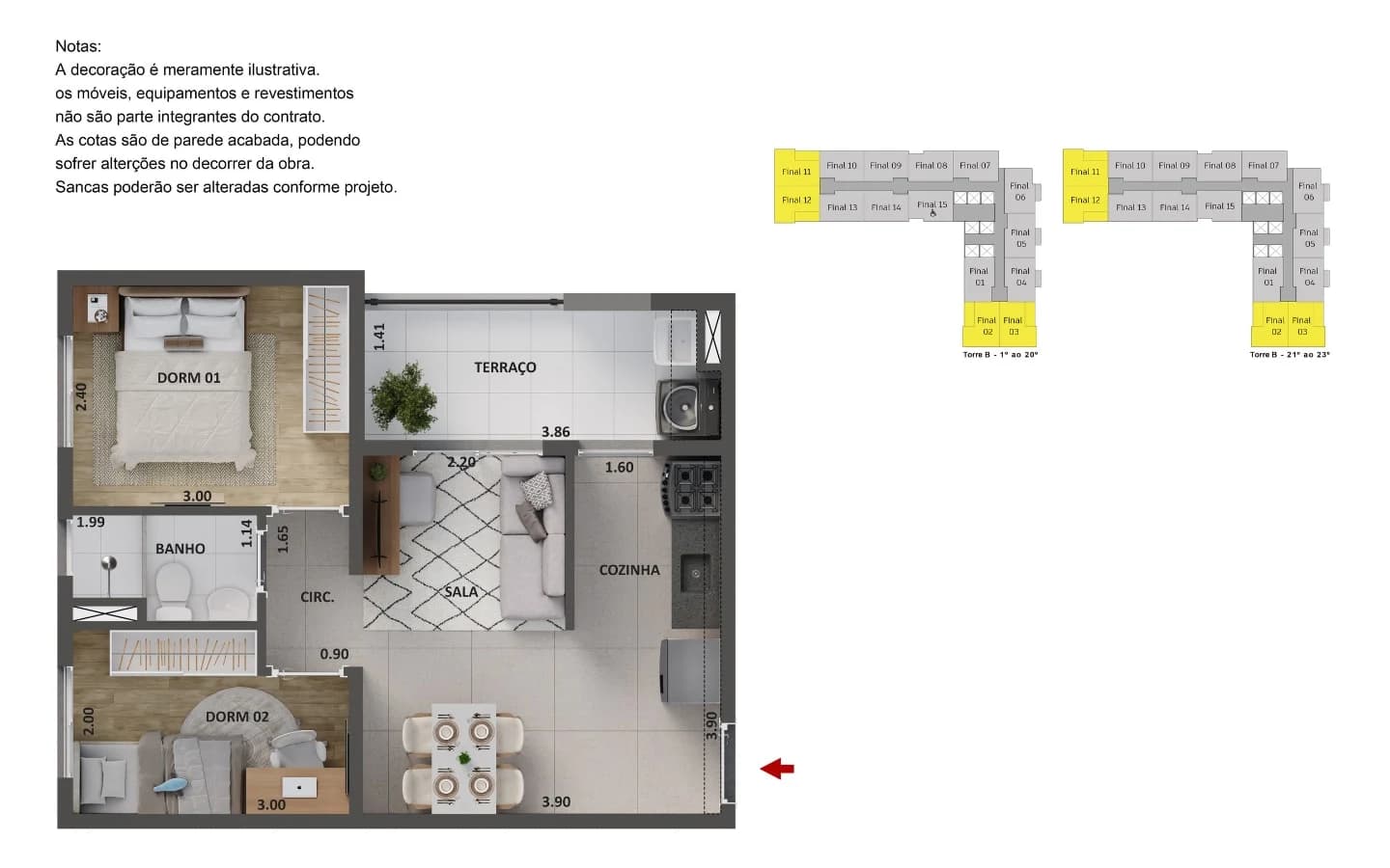 Planta A de Cidade Lapa – Perdizes