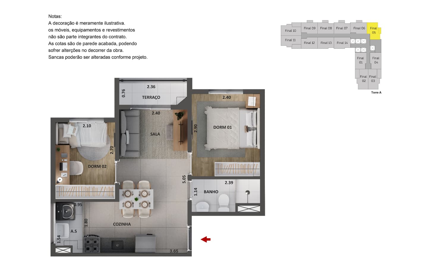 Planta D de Cidade Lapa – Perdizes