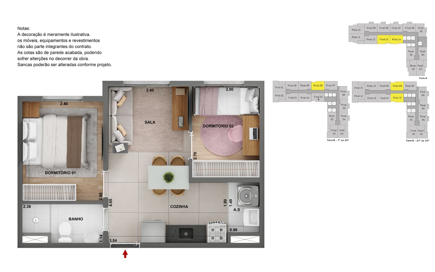 Planta E de Cidade Lapa – Perdizes