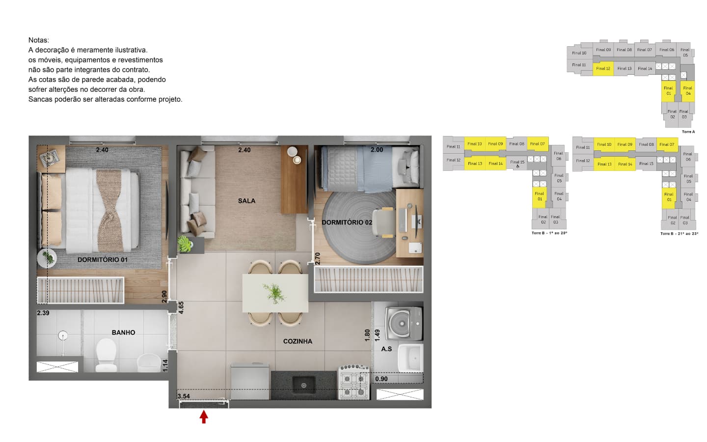 Planta F de Cidade Lapa – Perdizes