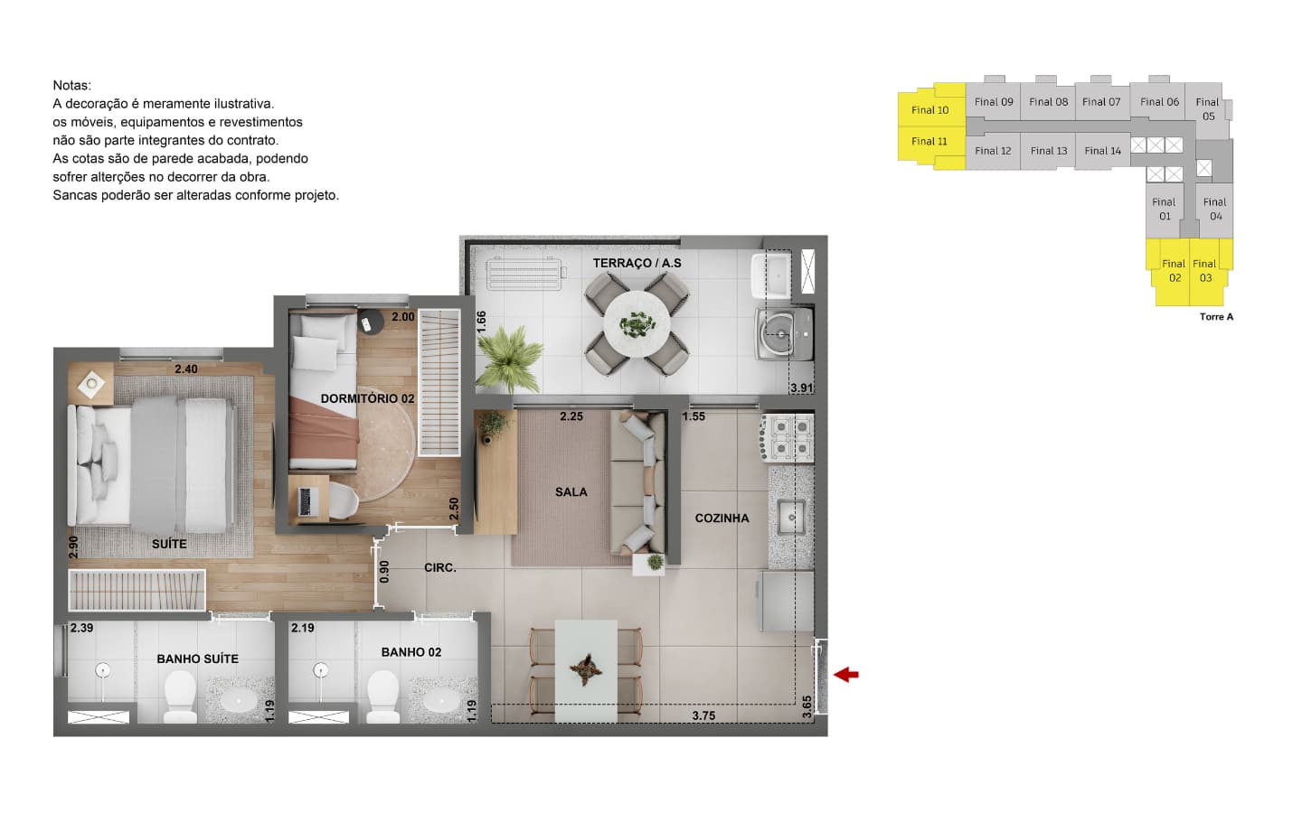 Planta G de Cidade Lapa – Perdizes