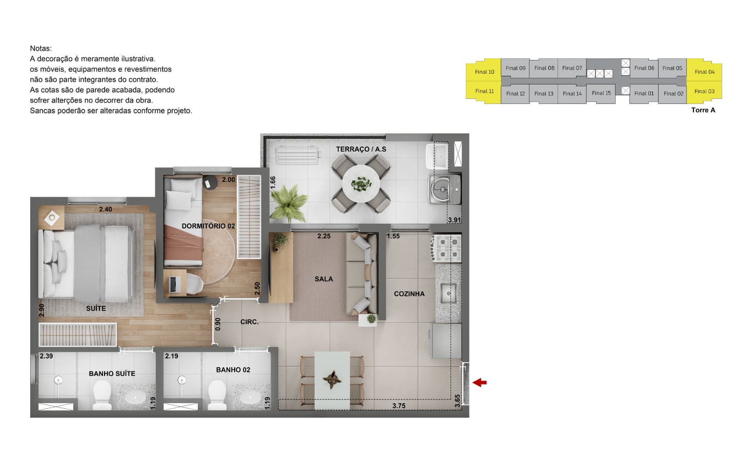 Planta C de Cidade Lapa – Pompeia