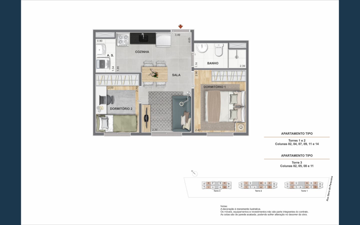 Planta C de Cidade Mooca – Navona