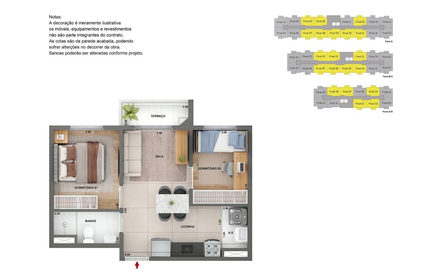 Planta C de Marco Freguesia