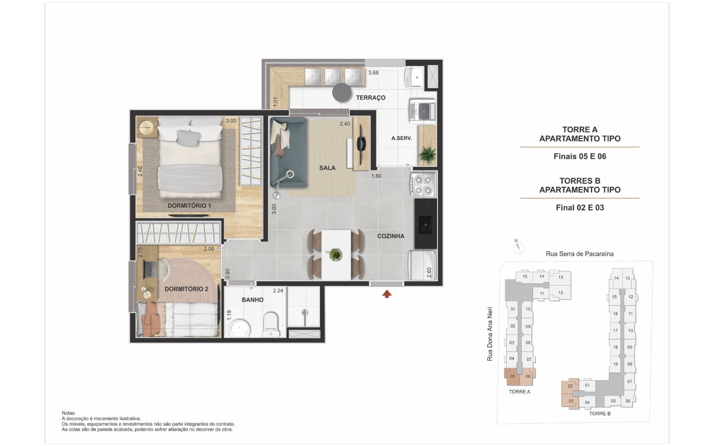 Planta C de Modern Mooca