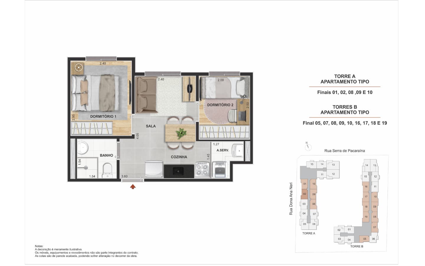 Planta D de Modern Mooca