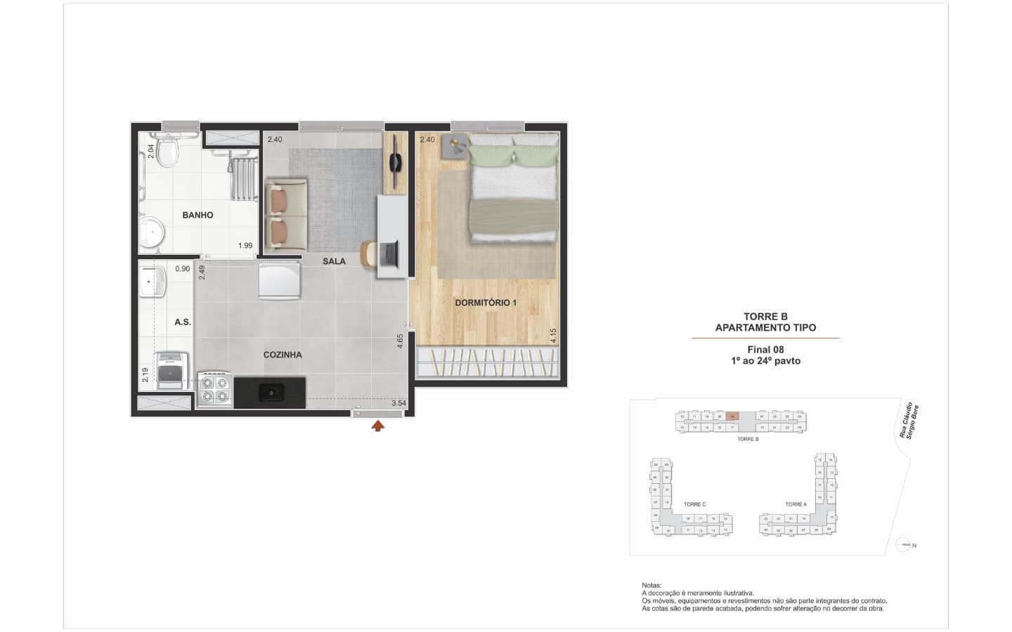 Planta B de Next Guarulhos