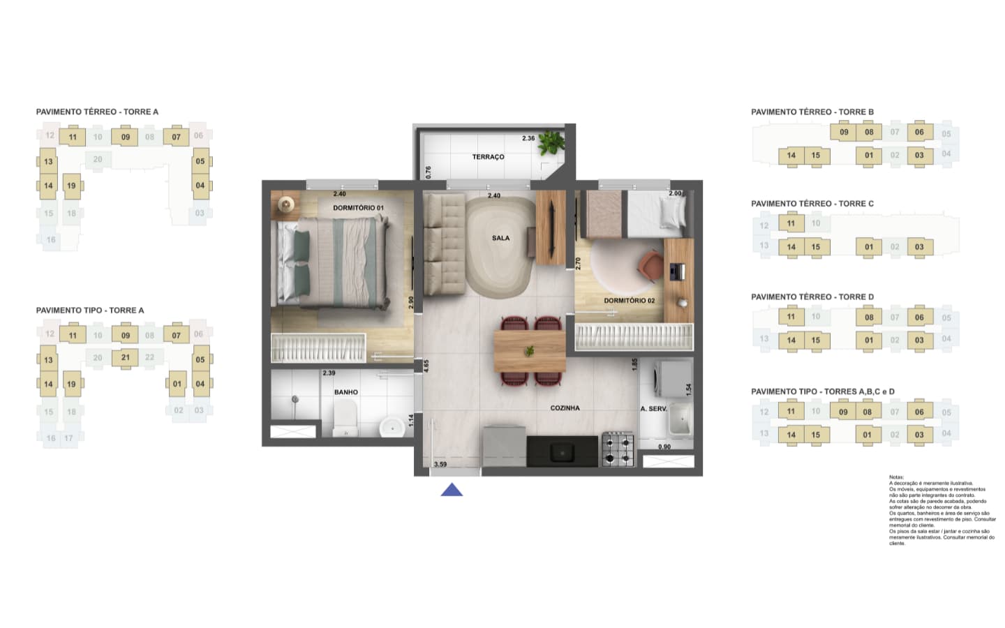 Planta B de Nova Leopoldina – Condomínio Art
