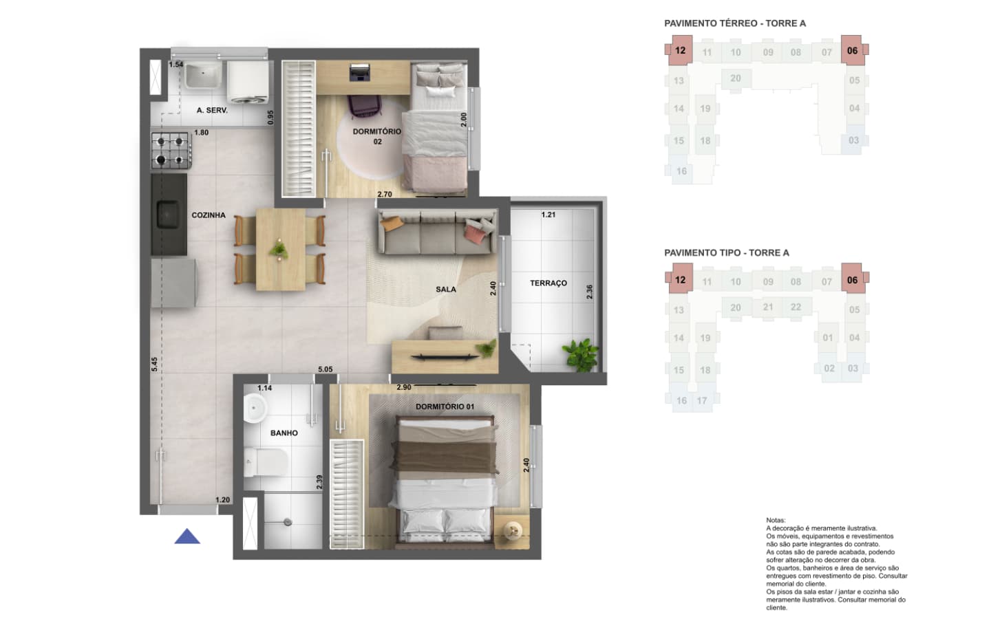 Planta C de Nova Leopoldina – Condomínio Art