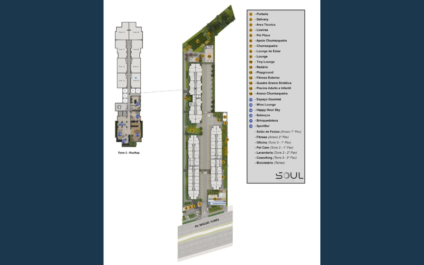 Planta EXT de Soul Miguel Yunes
