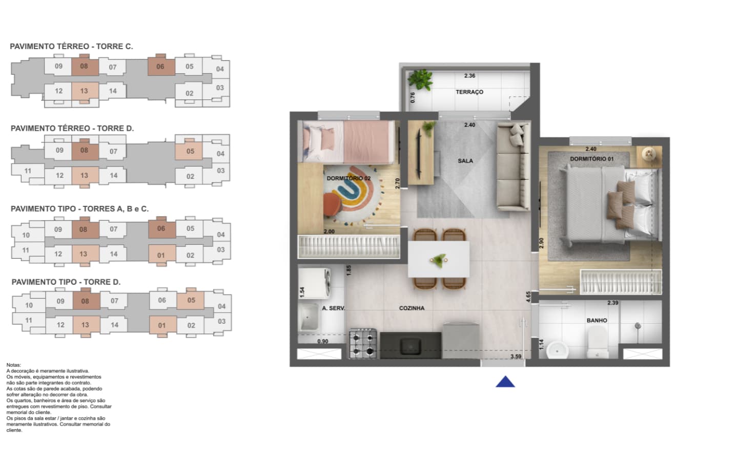 Planta F de Urban Vila Guilherme