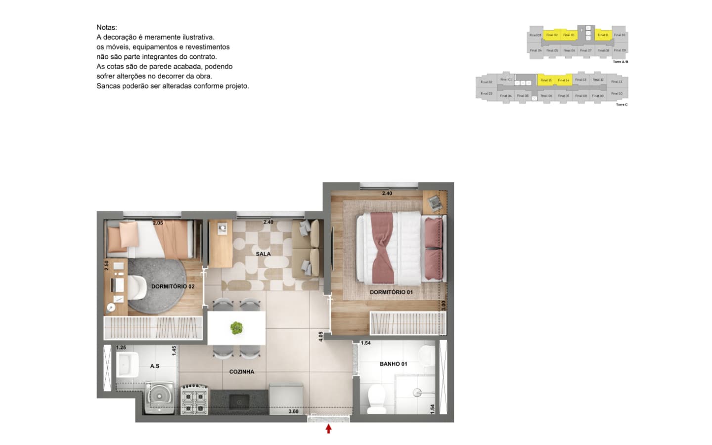 Planta B de WL Boa Vista