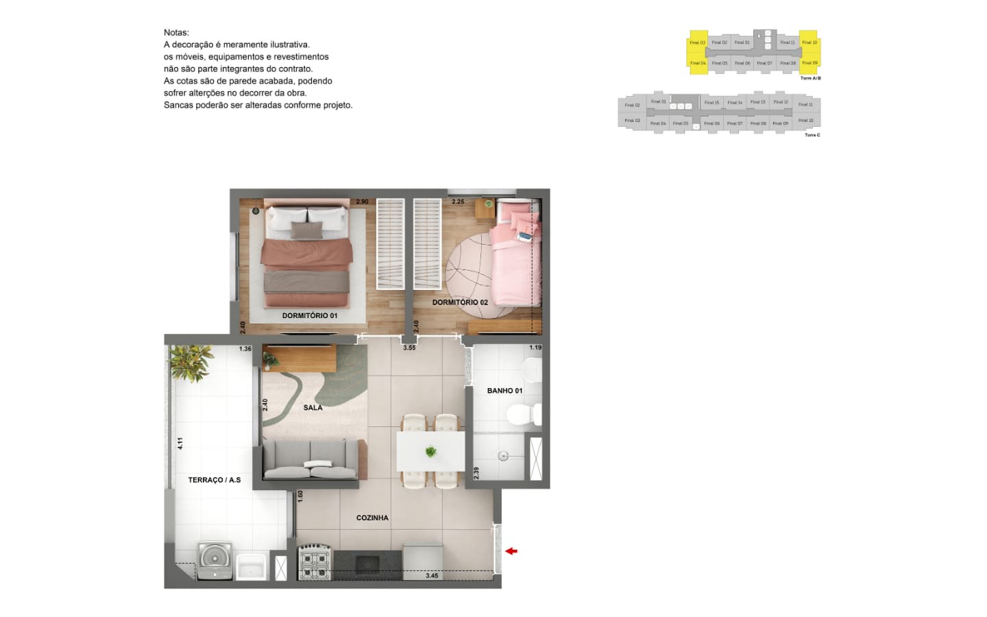 Planta C de WL Boa Vista